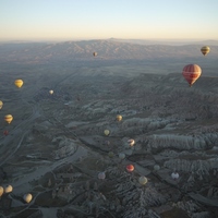 Photo de Turquie - Lunaire Uçhisar en Cappadoce